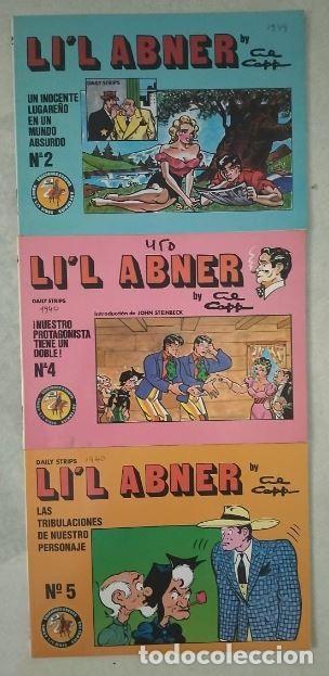 C&oacute;mics: COMIC - LI&acute;L ABNER BY AL CAPP N&ordm; 2, 4 Y 5 - Foto 1