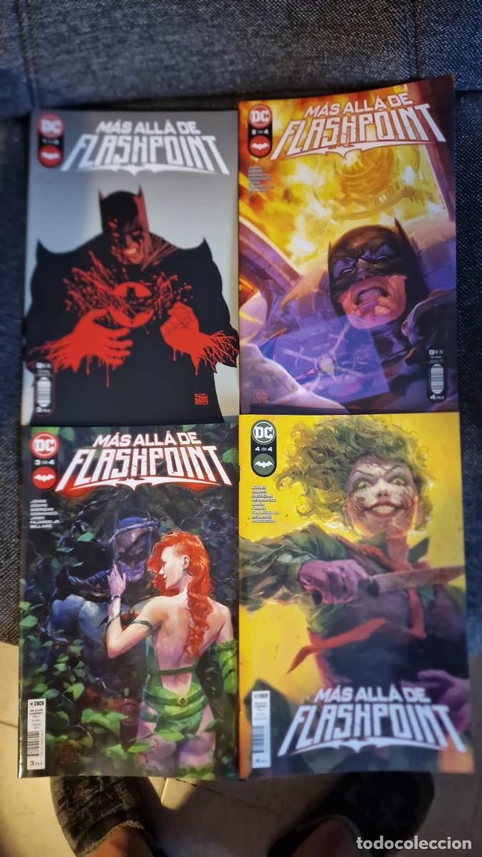 C&oacute;mics: MAS ALLA DE FLASHPOINT (OBRA COMPLETA 4 N&Uacute;MEROS) - ECC - Foto 1