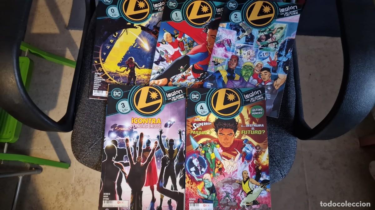 C&oacute;mics: LEGION DE SUPER-HEROES (OBRA COMPLETA 5 TOMOS 0 AL 4) - ECC - DESCUENTO 10%&iexcl;&iexcl;&iexcl; - Foto 1