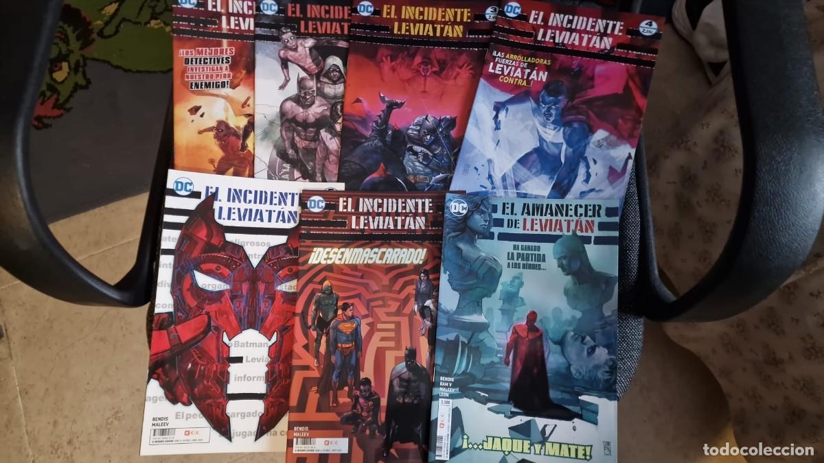 Comics : EL INCIDENTE LEVIATAN (OBRA COMPLETA 6 N&Uacute;MEROS + AMANECER) - ECC - DESCUENTO 15%&iexcl;&iexcl;&iexcl;