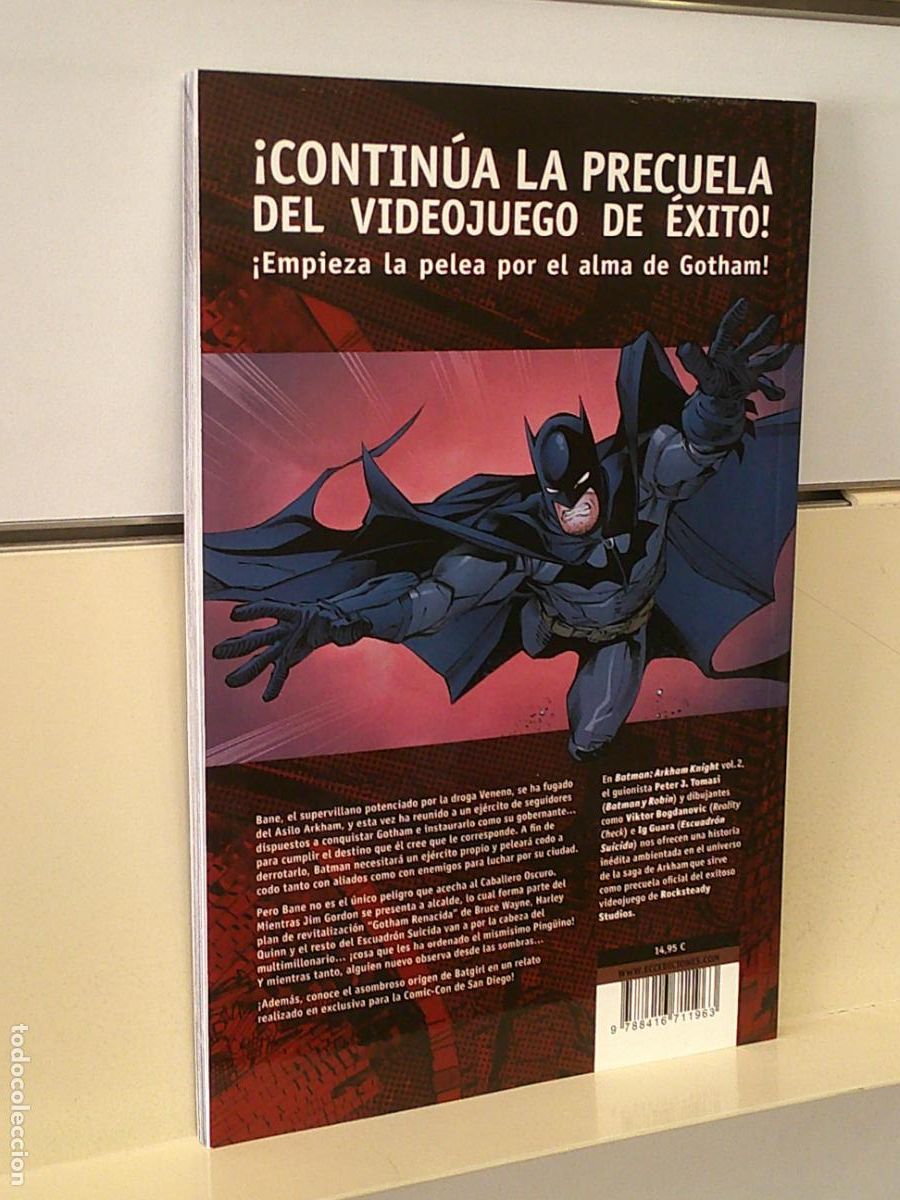 C&oacute;mics: BATMAN ARKHAM KNIGHT N&ordm; 2 PRECUELA CONCLUSION FINAL TRILOGIA DE ARKHAM - ECC OFERTA - Foto 2