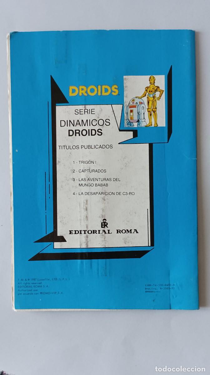 C&oacute;mics: STAR WARS DROIDS N&ordm; 1, TRIGON. 1987 - Foto 3
