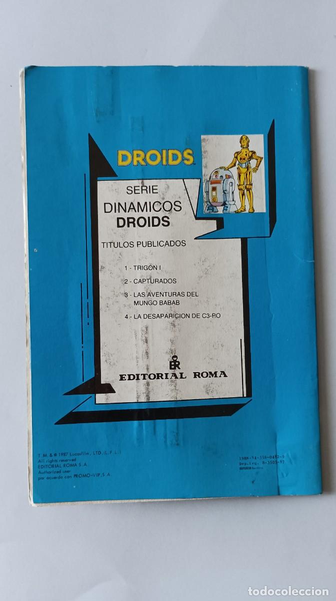 C&oacute;mics: STAR WARS DROIDS N&ordm; 1, TRIGON. 1987 - Foto 11