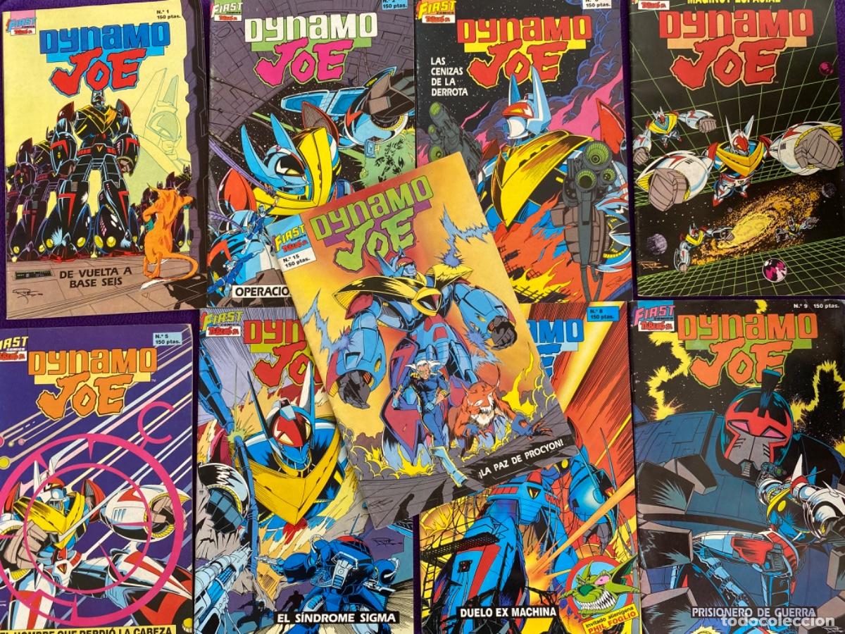 C&oacute;mics: First Comics Dynamo Joe 9 ejemplares de los primeros n&uacute;meros - Foto 1