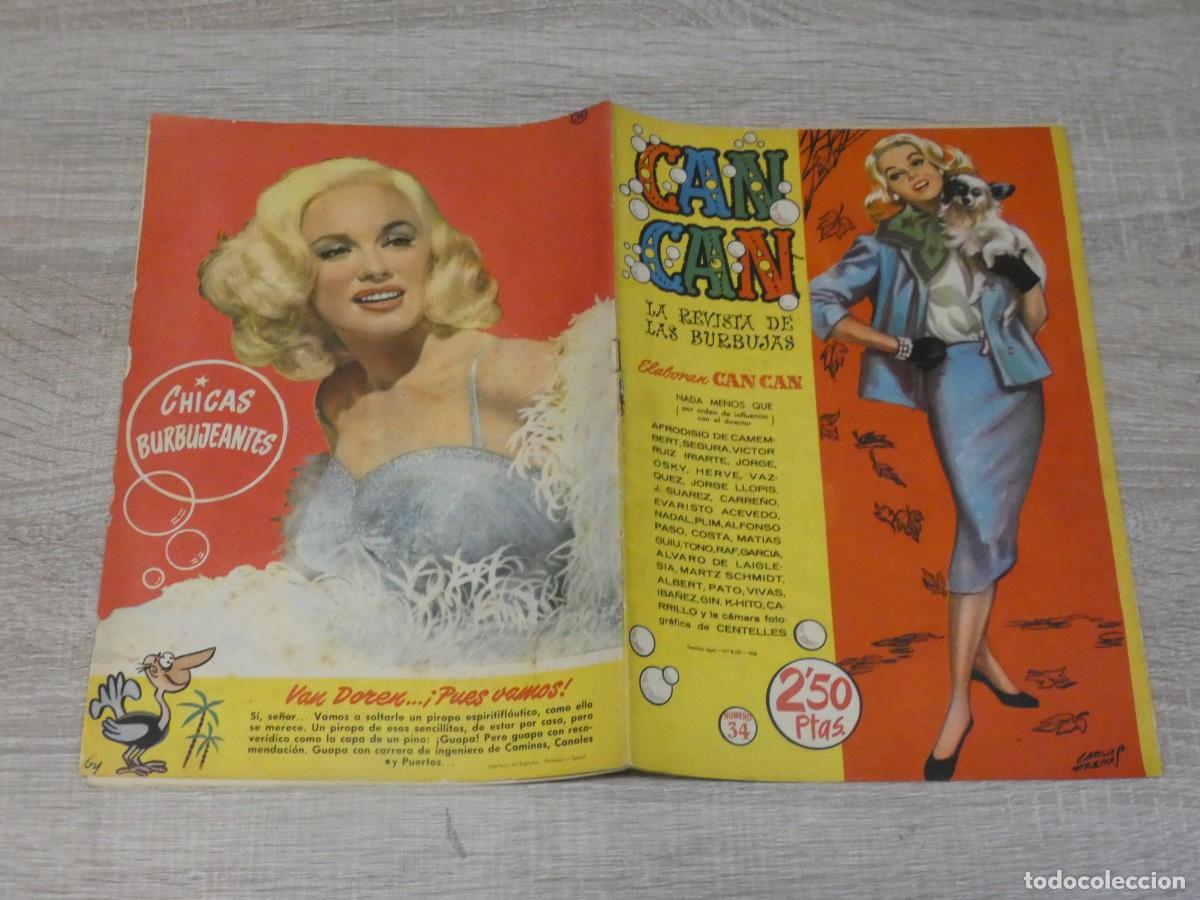 C&oacute;mics: ARKANSAS1980 EXPRO COMIC SPAIN CAN CAN LA REVISTA DE LAS BURBUJAS N.34