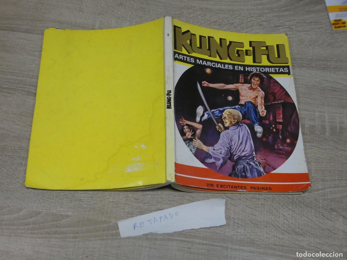 C&oacute;mics: ARKANSAS1980 EXPRO COMIC SPAIN KUNG-FU ARTES MARCIALES EN HISTORIETAS 3 RETAPADO C/PORTADA MOJADA