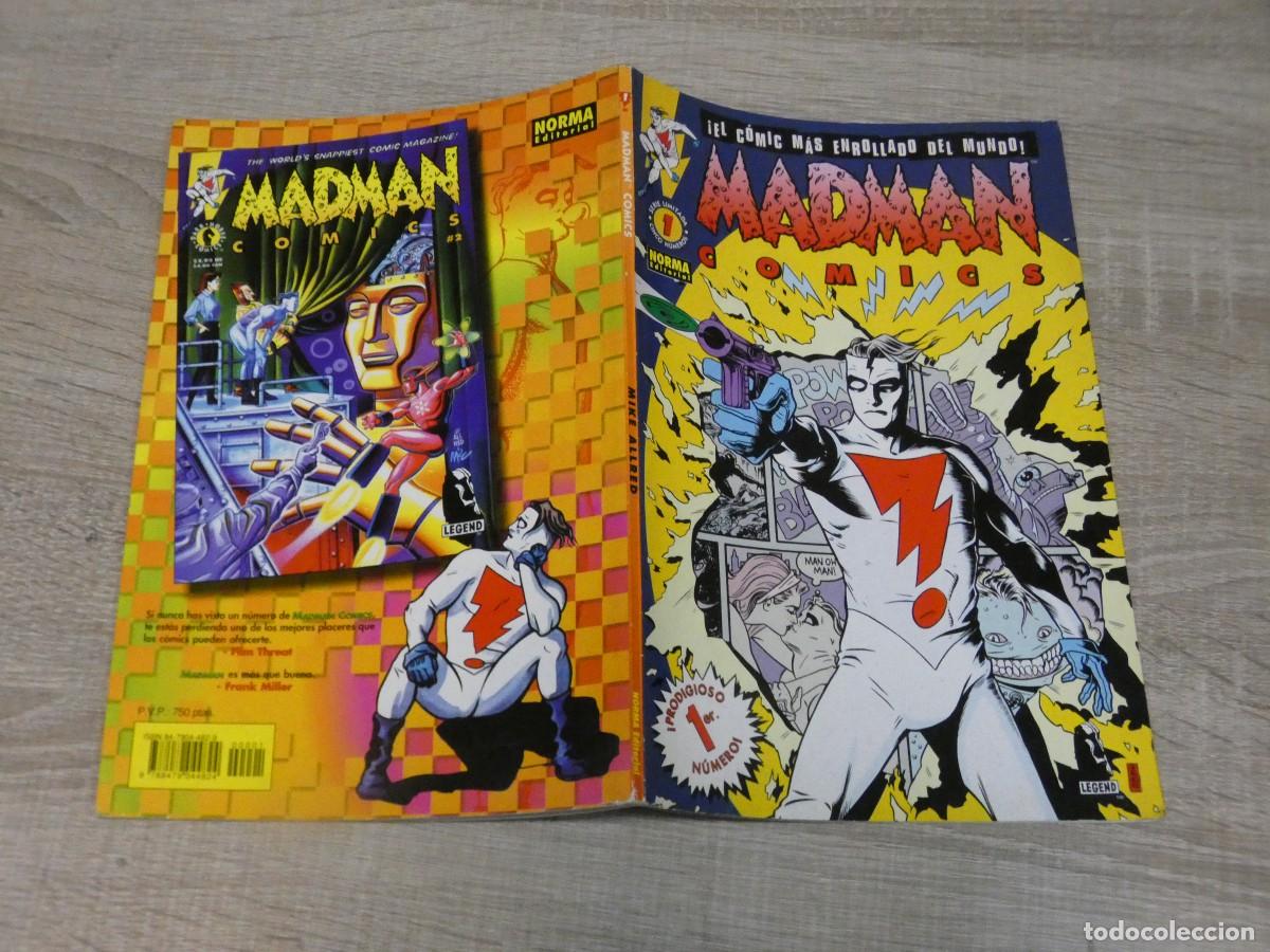 C&oacute;mics: ARKANSAS1980 EXPRO COMIC SPAIN MADMAN COMICS N.1 NORMA EDITORIAL - Foto 1