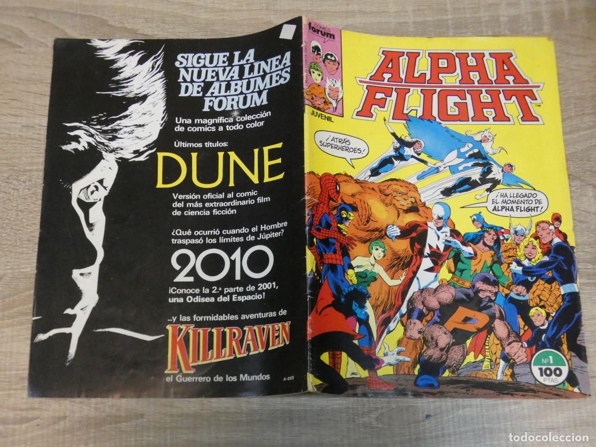 C&oacute;mics: ARKANSAS1980 EXPRO COMIC SPAIN ALPHA FLIGHT N.1 COMICS FORUM - Foto 1