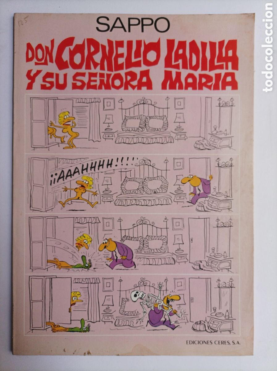 C&oacute;mics: SAPPO. DON CORNELIO LADILLA Y SU SE&Ntilde;ORA MAR&Iacute;A - Foto 1
