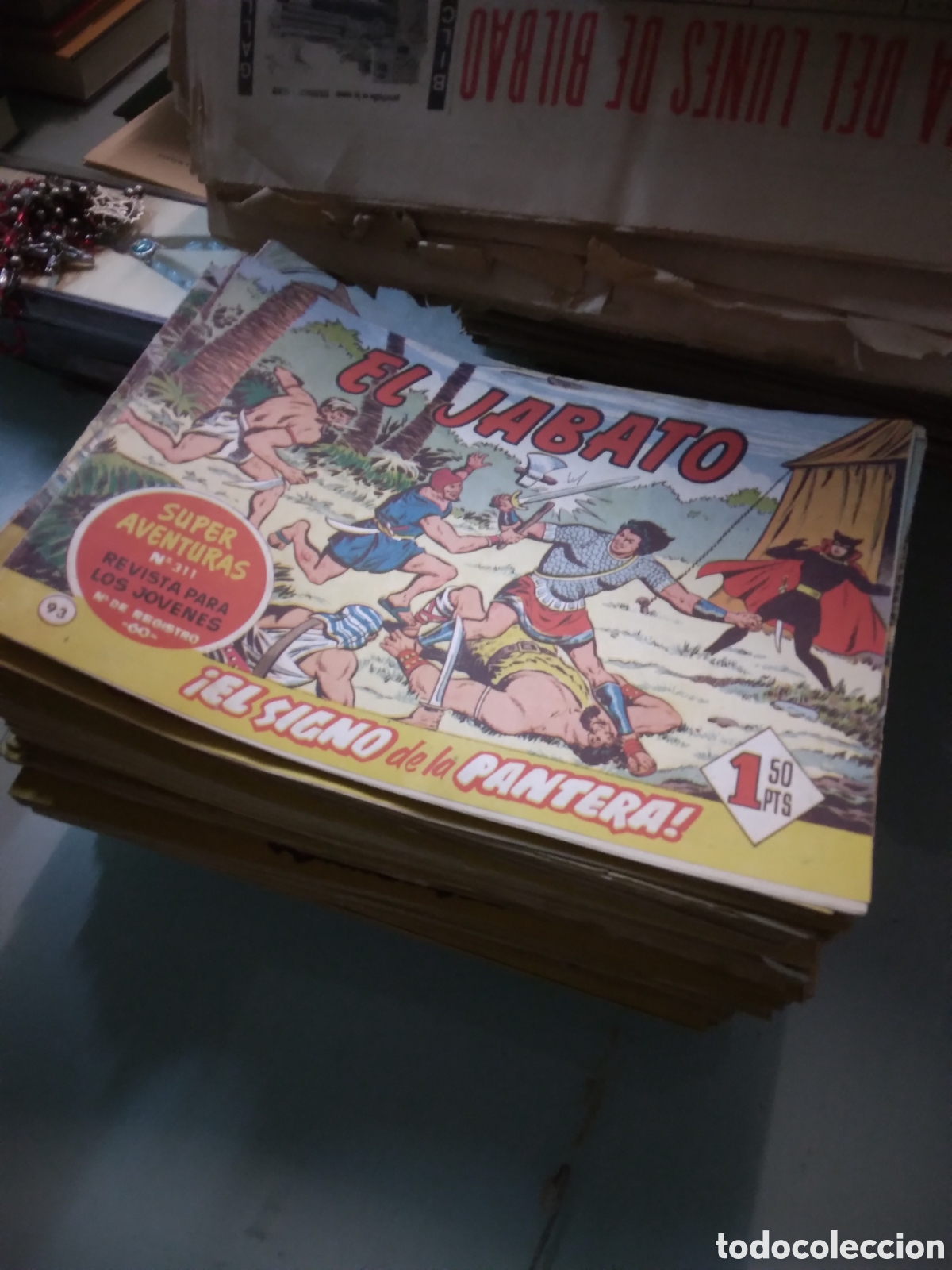 C&oacute;mics: El jabato, 1,50 pesetas,10&euro;\numero - Foto 1