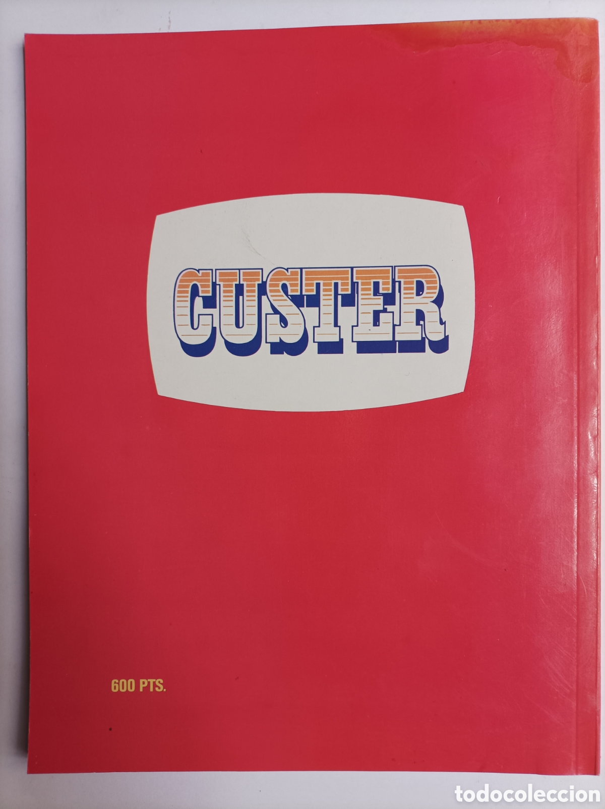 C&oacute;mics: CUSTER. CARLOS TRILLO, JORDI BERNET. GL&Eacute;NAT. 1987. - Foto 2