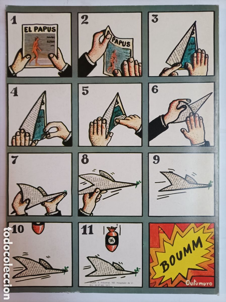 C&oacute;mics: SOLIDARIDAD CON EL PAPUS. 1977. - Foto 2