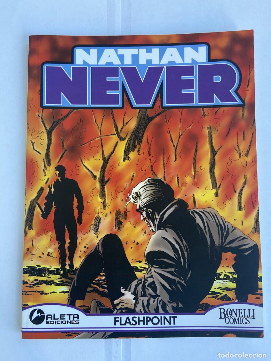 C&oacute;mics: NATHAN NEVER - NUM 3 FLASHPOINT - EDICIONES ALETA - NUEVO - Foto 1