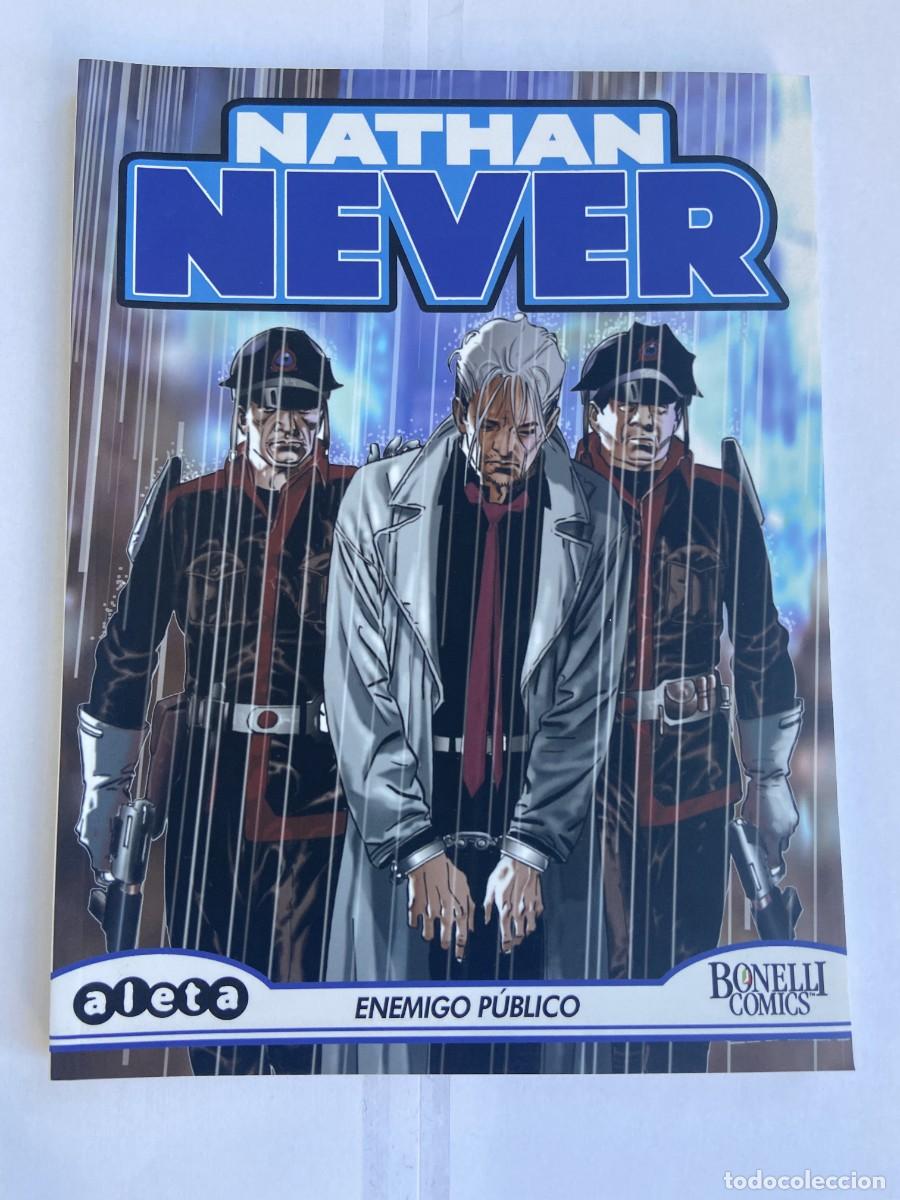 C&oacute;mics: NATHAN NEVER - NUM 25 ENEMIGO PUBLICO - EDICIONES ALETA - NUEVO - Foto 1
