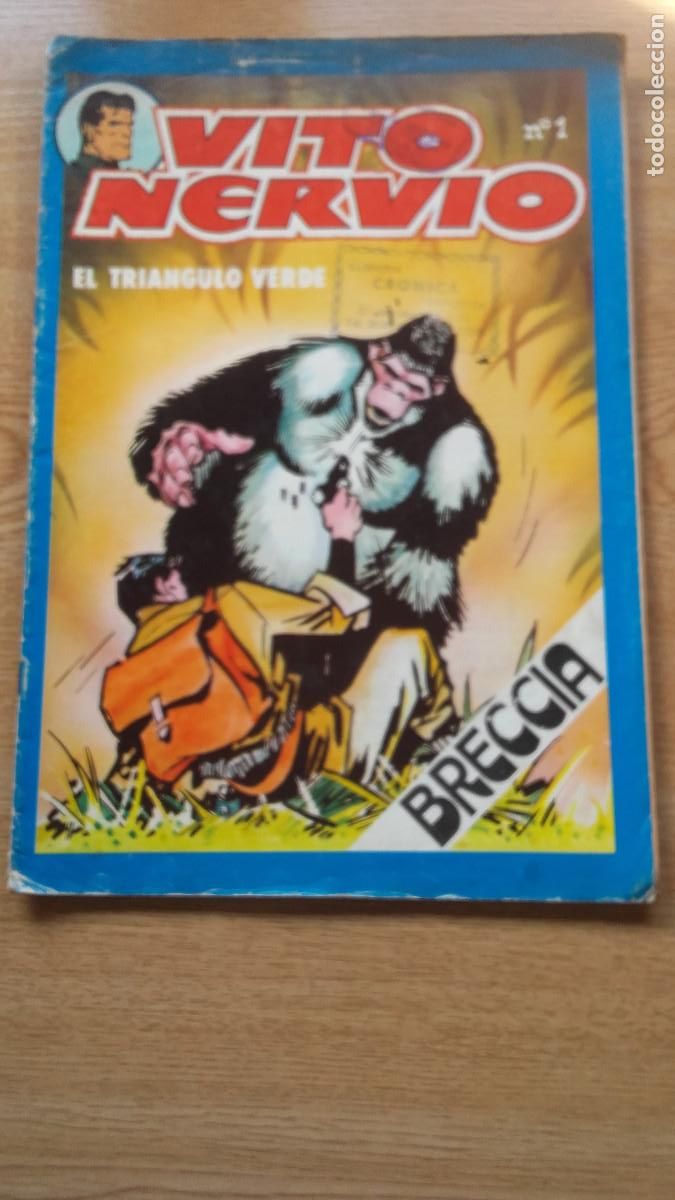 C&oacute;mics: VITO NERVIO - N&ordm; 1 de 12 - EL TRIANGULO VERDE - 1980 - Foto 1