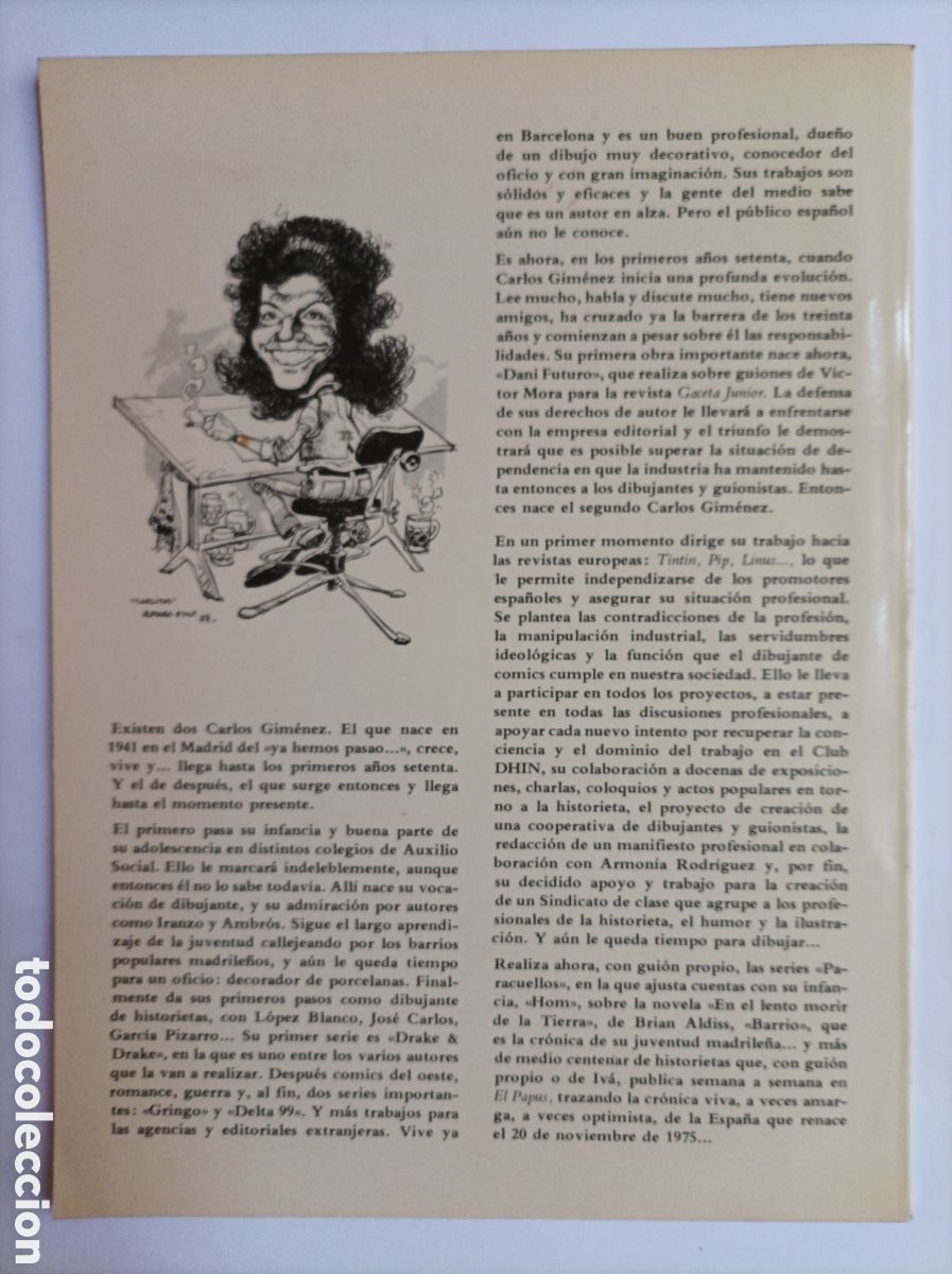 C&oacute;mics: ESPA&Ntilde;A, UNA...GIM&Eacute;NEZ. PAPEL VIVO. DE LA TORRE. 1978. - Foto 2
