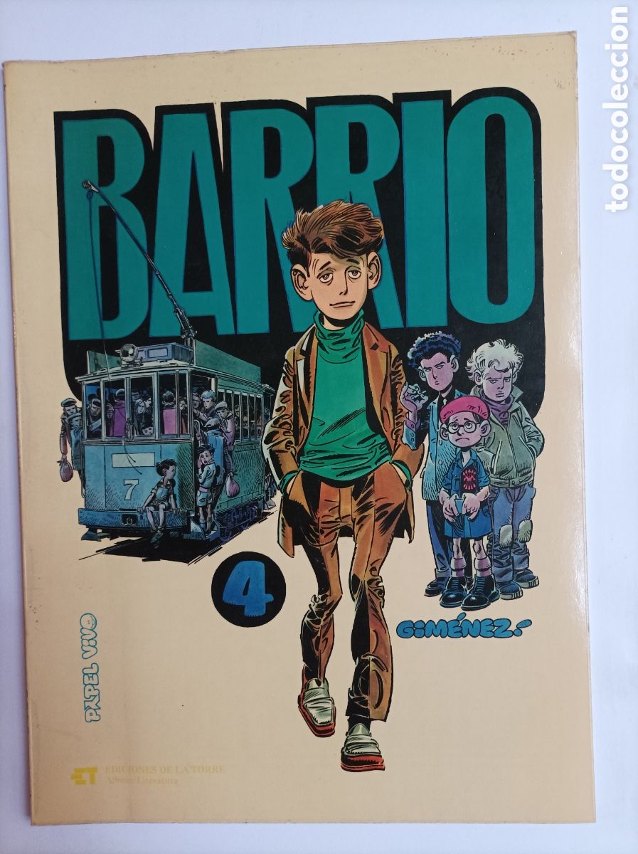 C&oacute;mics: BARRIO. GIM&Eacute;NEZ. PAPEL VIVO. DE LA TORRE. 1978. - Foto 1