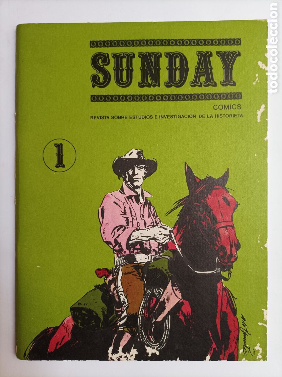 C&oacute;mics: SUNDAY. NUM. 1. MARIANO AYUSO. 1976. - Foto 1
