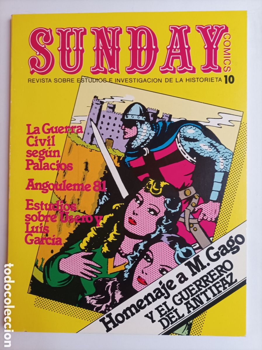 C&oacute;mics: SUNDAY. NUM. 10. MARIANO AYUSO. 1976. - Foto 1