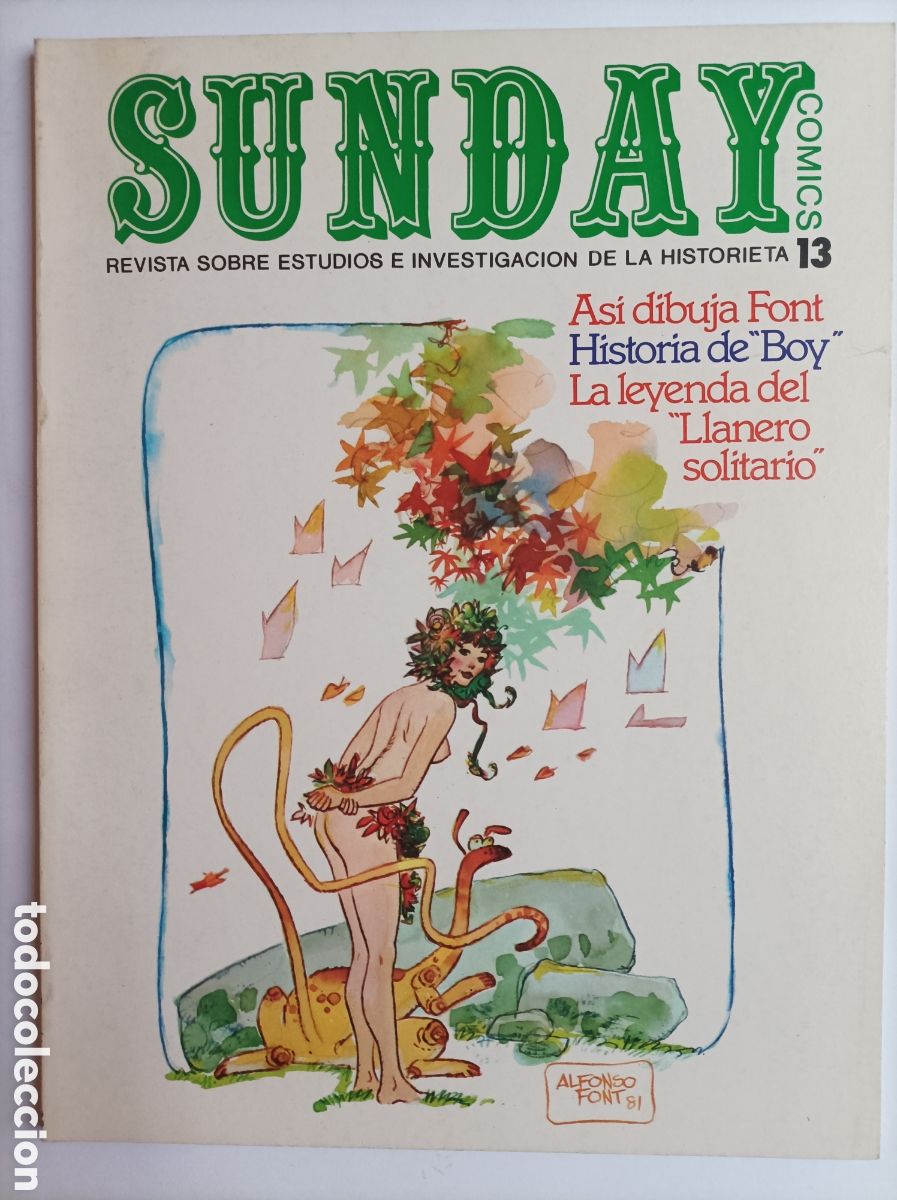 C&oacute;mics: SUNDAY. NUM. 13. MARIANO AYUSO. 1976. - Foto 1