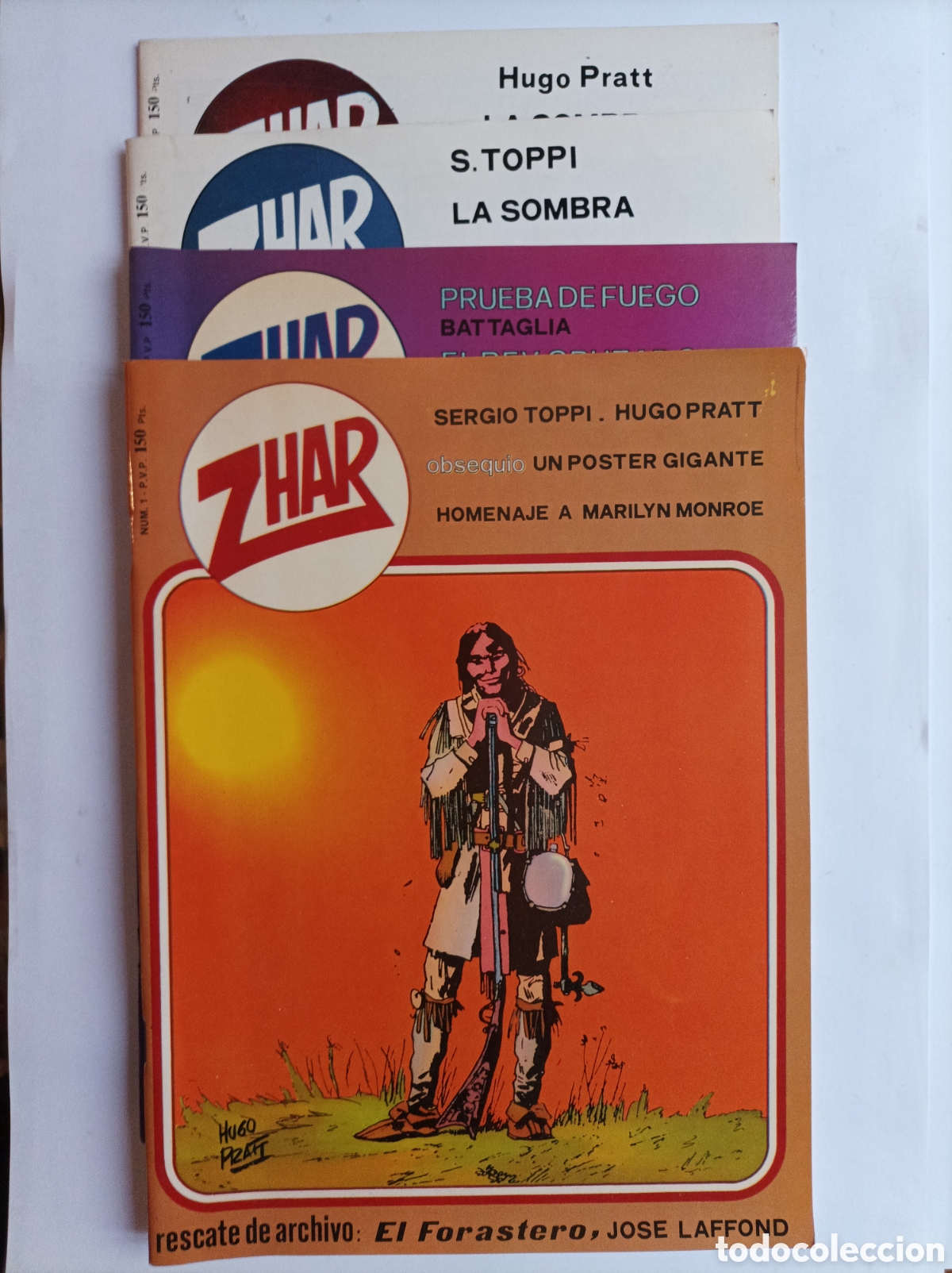 C&oacute;mics: ZHAR. COMPLETA 4 N&Uacute;MEROS. VALENCIANA. 1983. - Foto 1