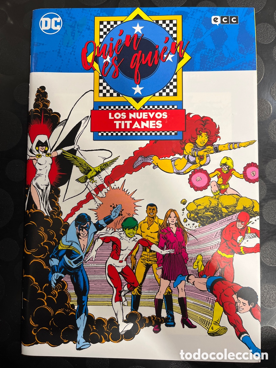 C&oacute;mics: LOS NUEVOS TITANES : QUI&Eacute;N ES QUI&Eacute;N DC ECC ( 2023 ) - Foto 1