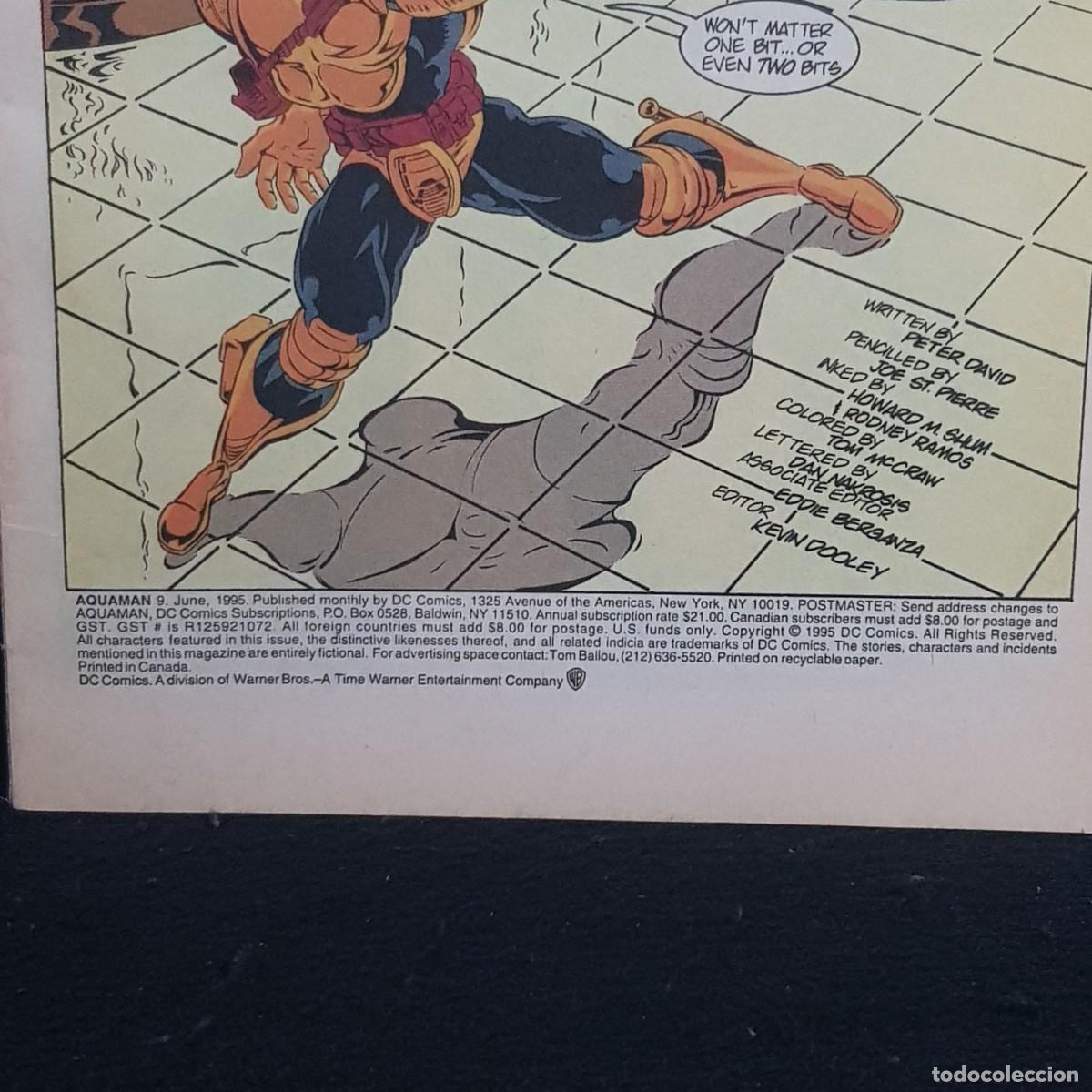 C&oacute;mics: AQUAMAN - DC COMICS - N&ordm; 9 - COMIC SUPERHEROES / 358 - Foto 3