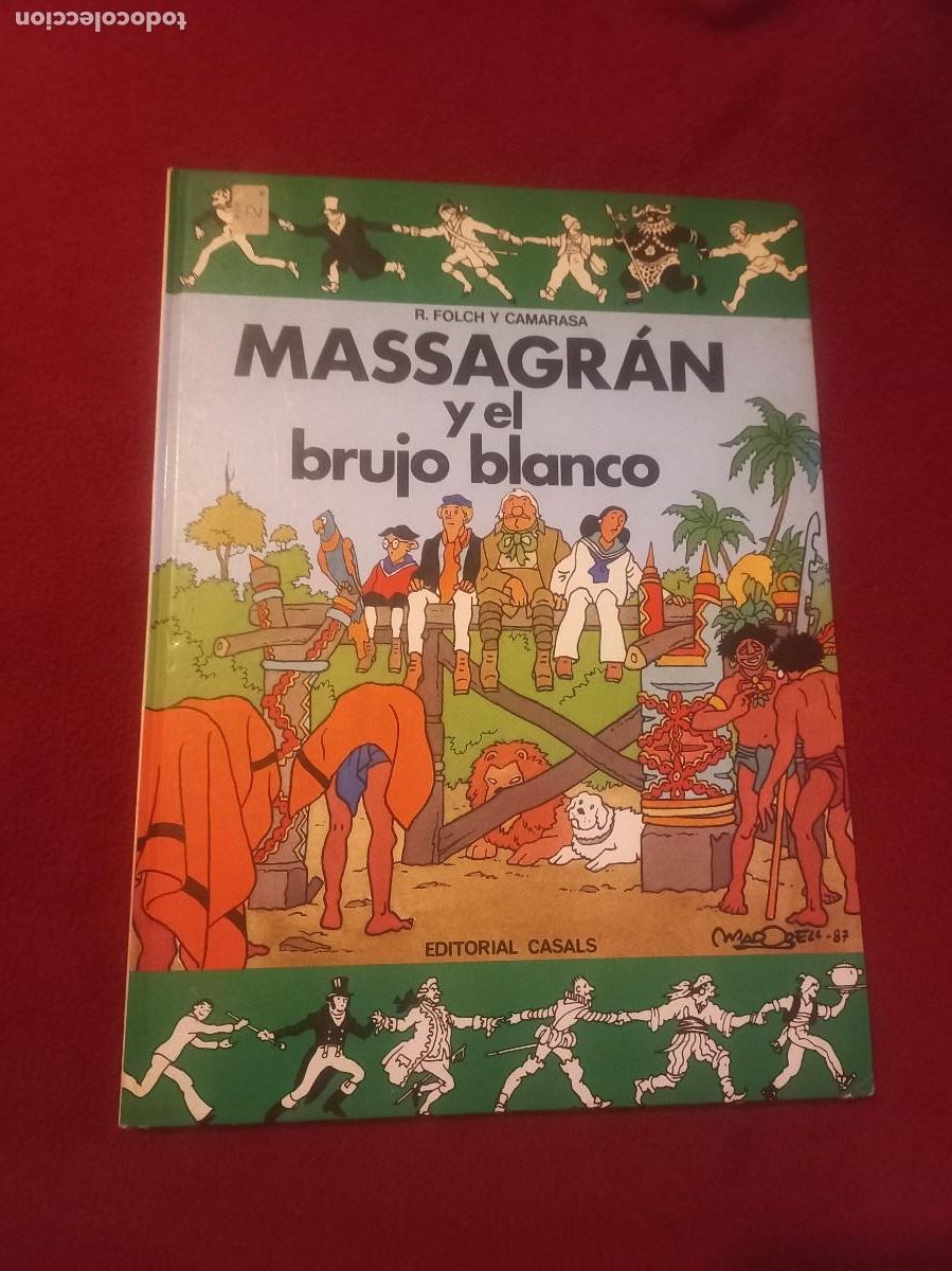Comics: MASSAGRAN 6 - MASSAGRAN Y EL BRUJO BLANCO - MADORELL - ED. CASALS - CARTONE