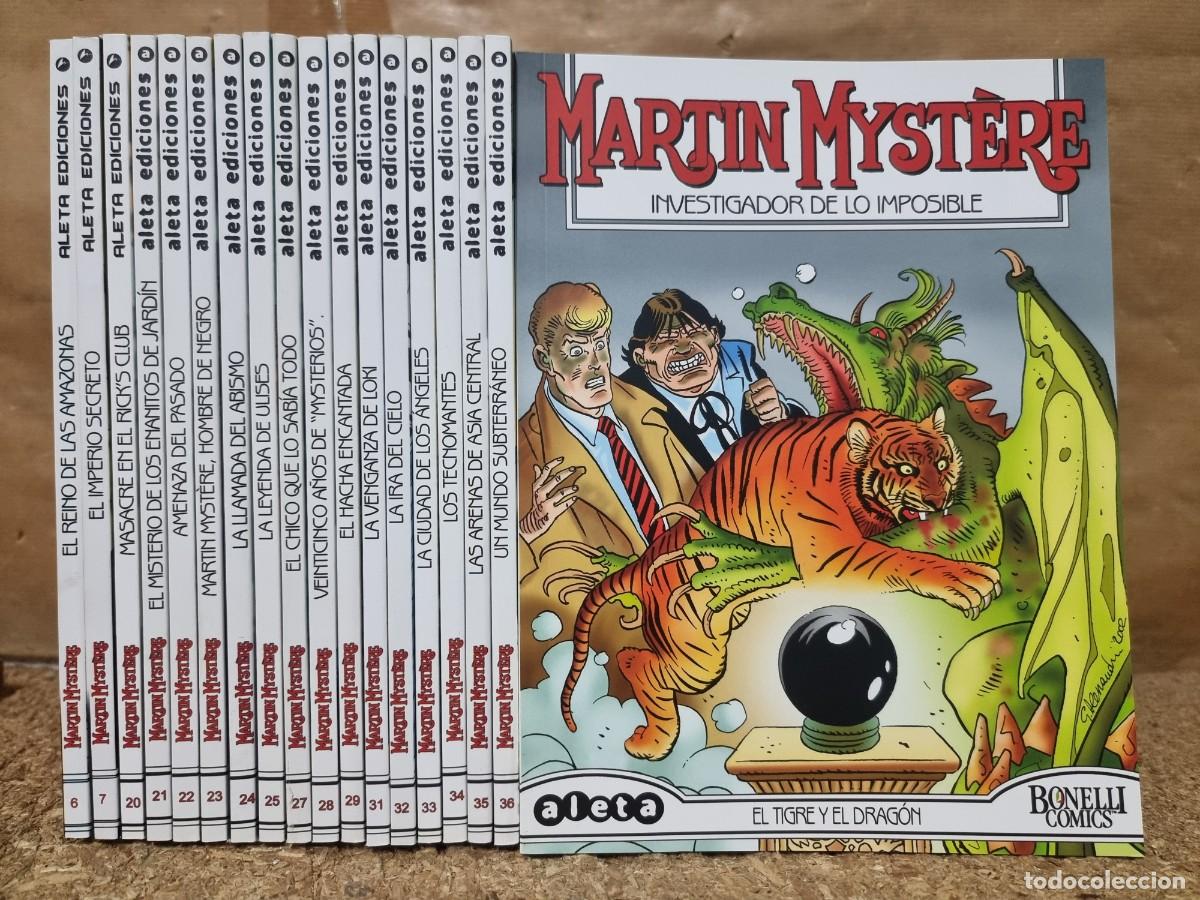 C&oacute;mics: Martin Mystere.lote 18 comics.Bonelli.Aleta - Foto 1