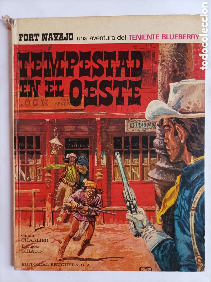 C&oacute;mics: TEMPESTAD EN EL OESTE. TENIENTE BLUEBERRY. BRUGUERA. 1969 - Foto 1