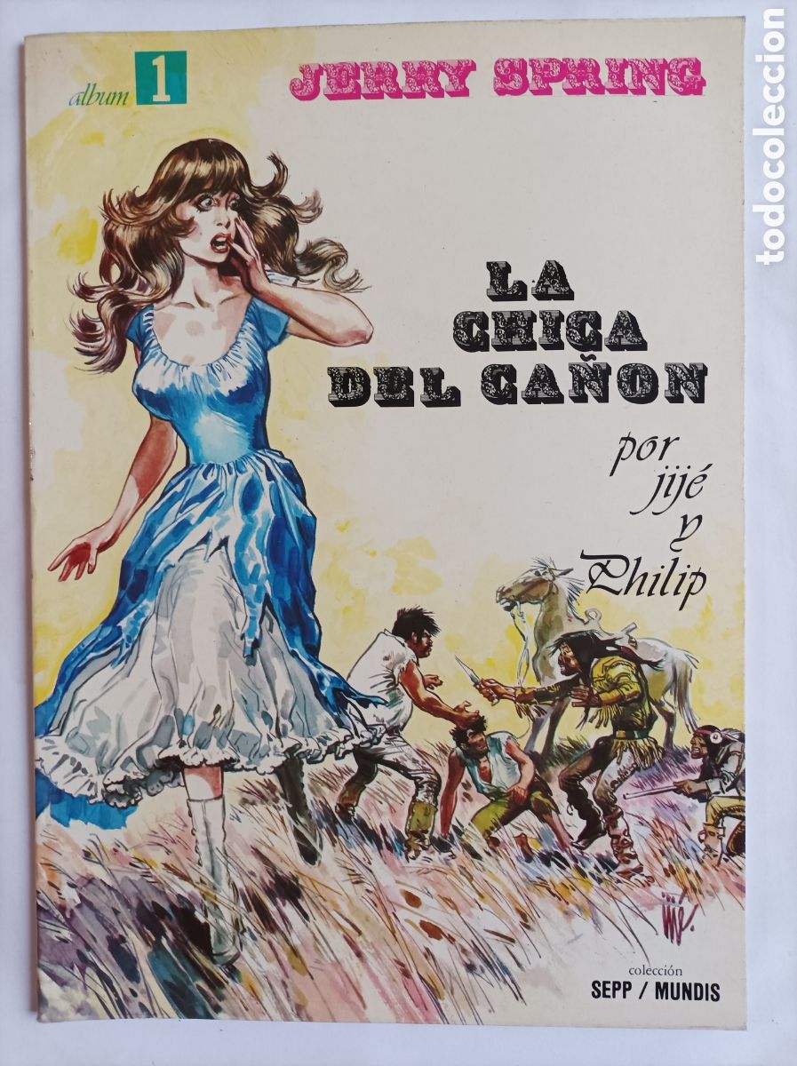 C&oacute;mics: LA CHICA DEL CA&Ntilde;&Oacute;N JERRY SPRING. JIJ&Eacute;, PHILIPS. 1979 - Foto 1