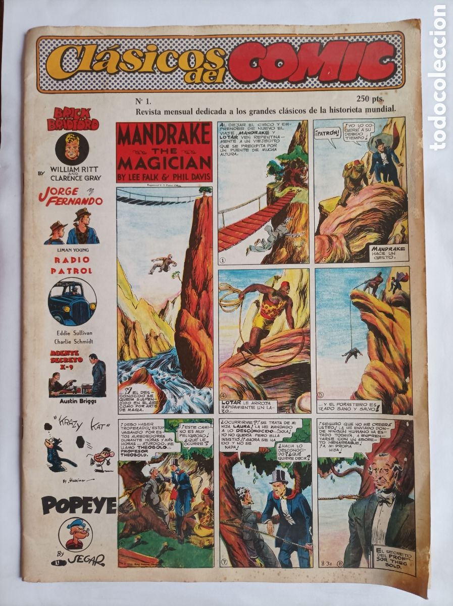 C&oacute;mics: CLASICOS DEL COMIC. NUM. 1. VER FOTOS - Foto 1