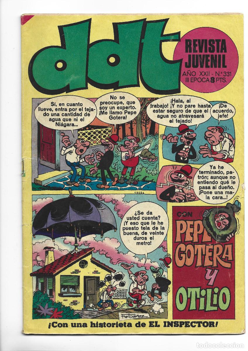C&oacute;mics: DDT-N&ordm;-331-PEPE GOTERA Y OTILIO - Foto 1