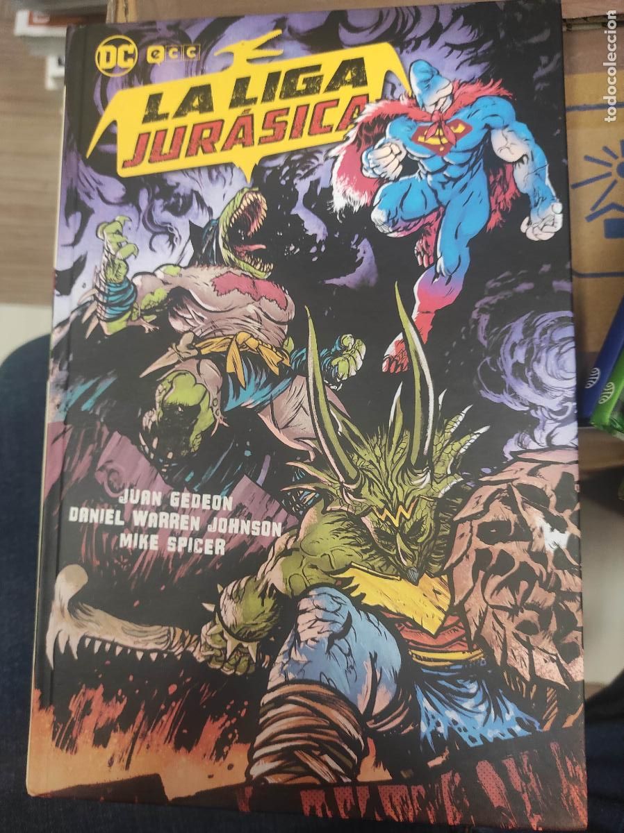 C&oacute;mics: La liga jur&aacute;sica - Gedeon, Johnson, Spicer - ECC c&oacute;mics - Foto 1