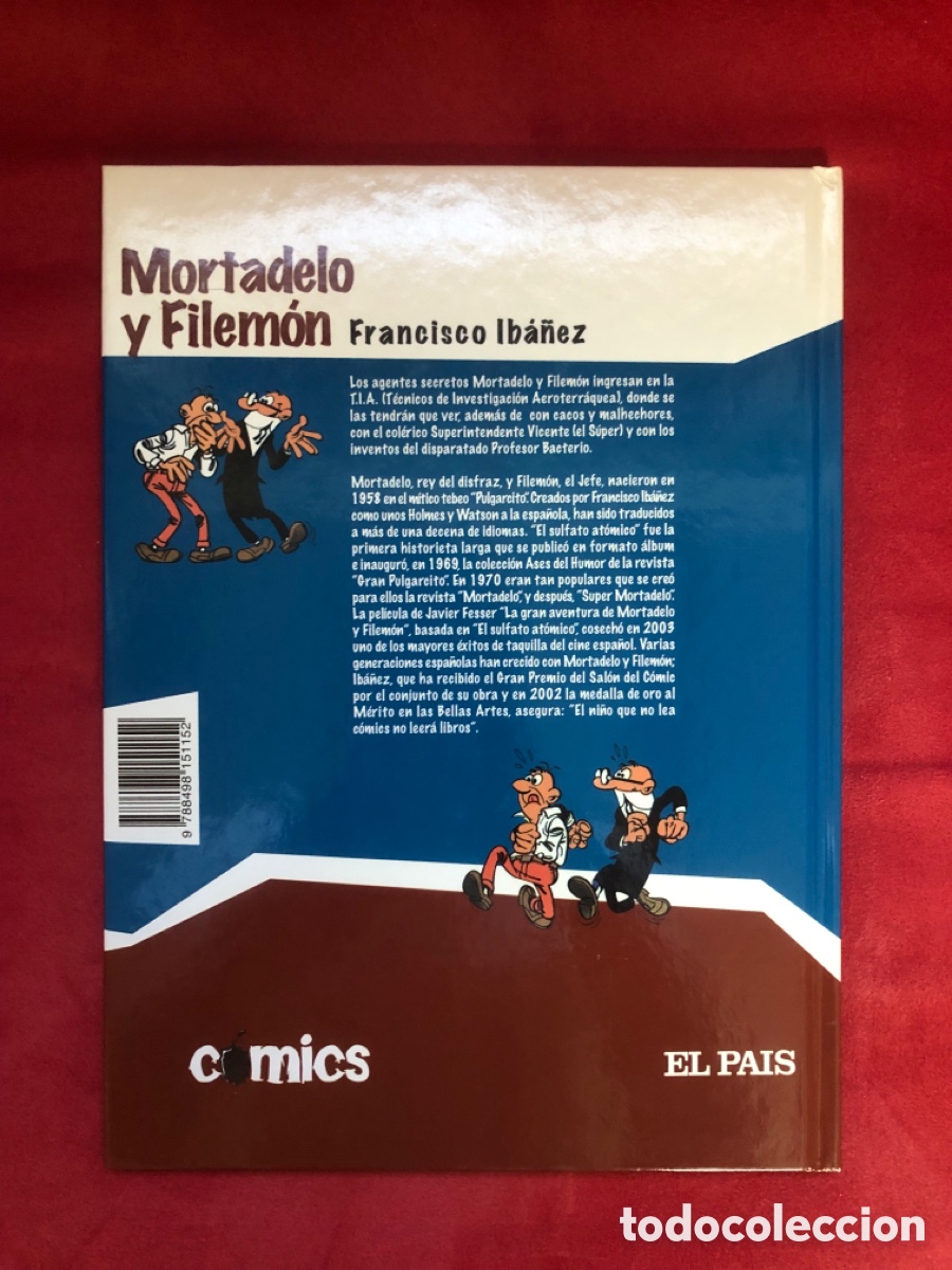 C&oacute;mics: Mortadelo y Filem&oacute;n. El sulfato at&oacute;mico. Edici&oacute;n El Pa&iacute;s - Foto 2