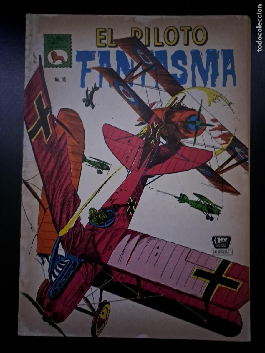 C&oacute;mics: El piloto fantasma 15, La Prensa en buen estado Bolsa xx