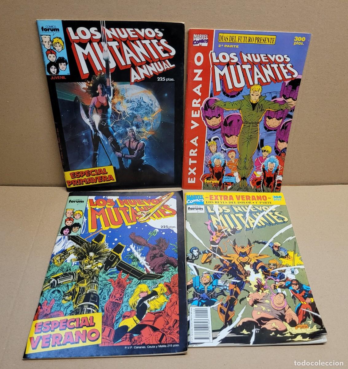 C&oacute;mics: LOS NUEVOS MUTANTES. COMPLETA 65 N&Uacute;MEROS + 4 EXTRAS. FORUM. - Foto 2