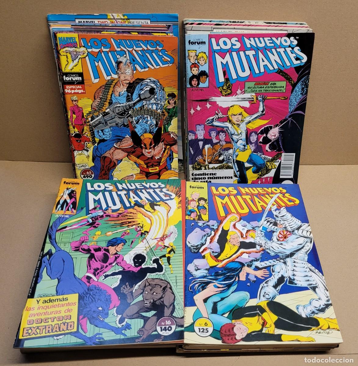 C&oacute;mics: LOS NUEVOS MUTANTES. COMPLETA 65 N&Uacute;MEROS + 4 EXTRAS. FORUM. - Foto 3