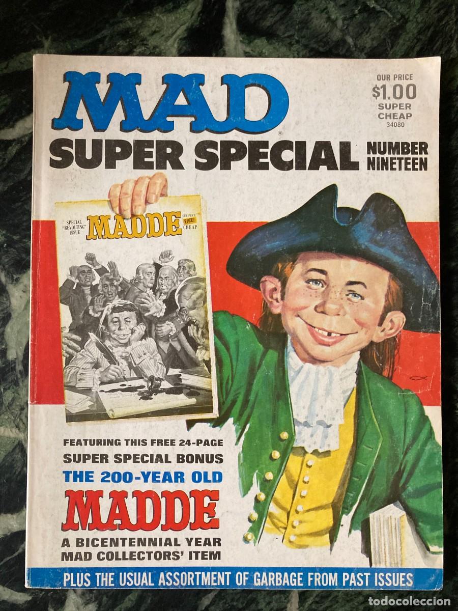 C&oacute;mics: MAD SUPER SPECIAL NUMBER NINETEEN 19 EJEMPLAR AMERICANO EN INGLES - Foto 1