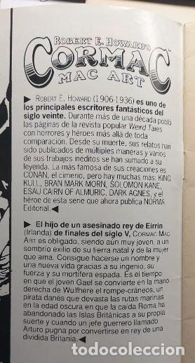 C&oacute;mics: COMIC - CORMAC MAC ART - DEL 1 AL 4 - Foto 6