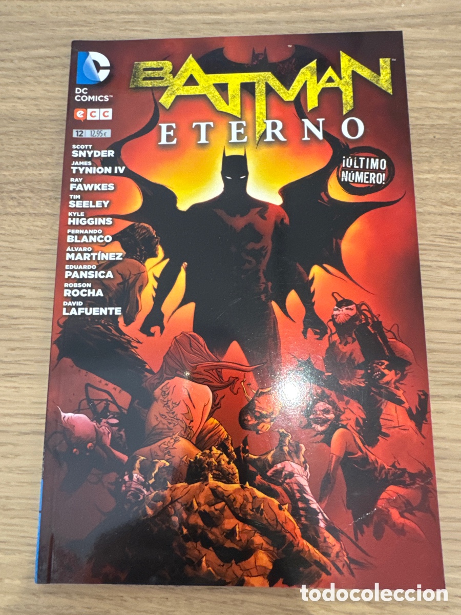 C&oacute;mics: Batman Eterno 12 (&Uacute;ltimo N&uacute;mero R&uacute;stica) Scott Snyder, James Tynion IV - ECC Ediciones - Foto 1