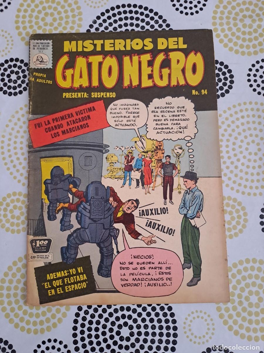C&oacute;mics: Misterios del gato negro 94, La Prensa en perfecto estado Bolsa xx