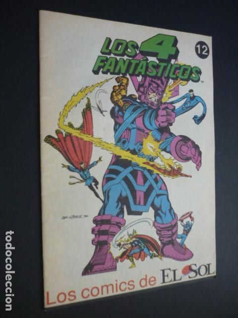 C&oacute;mics: LOS COMICS DEL SOL LOS 4 FANTASTICOS N&ordm; 12 - Foto 1