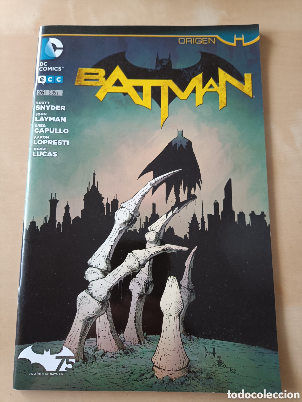 C&oacute;mics: C&Oacute;MIC BATMAN N&deg; 26 ORIGEN DC COMICS c18 - Foto 1