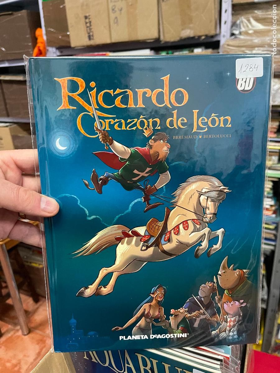 C&oacute;mics: PLANETA RICARDO CORAZON DE LEON MUY BUEN ESTADO - Foto 1