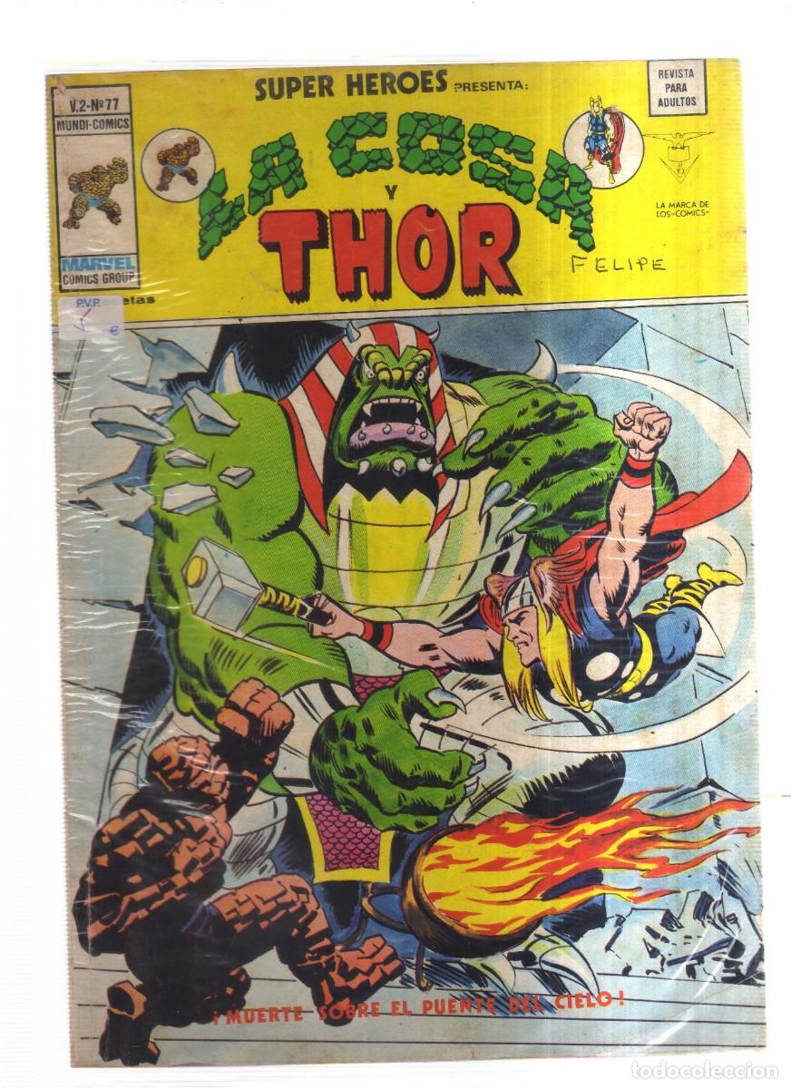 C&oacute;mics: LA COSA Y THOR V,2 N,77 - Foto 1