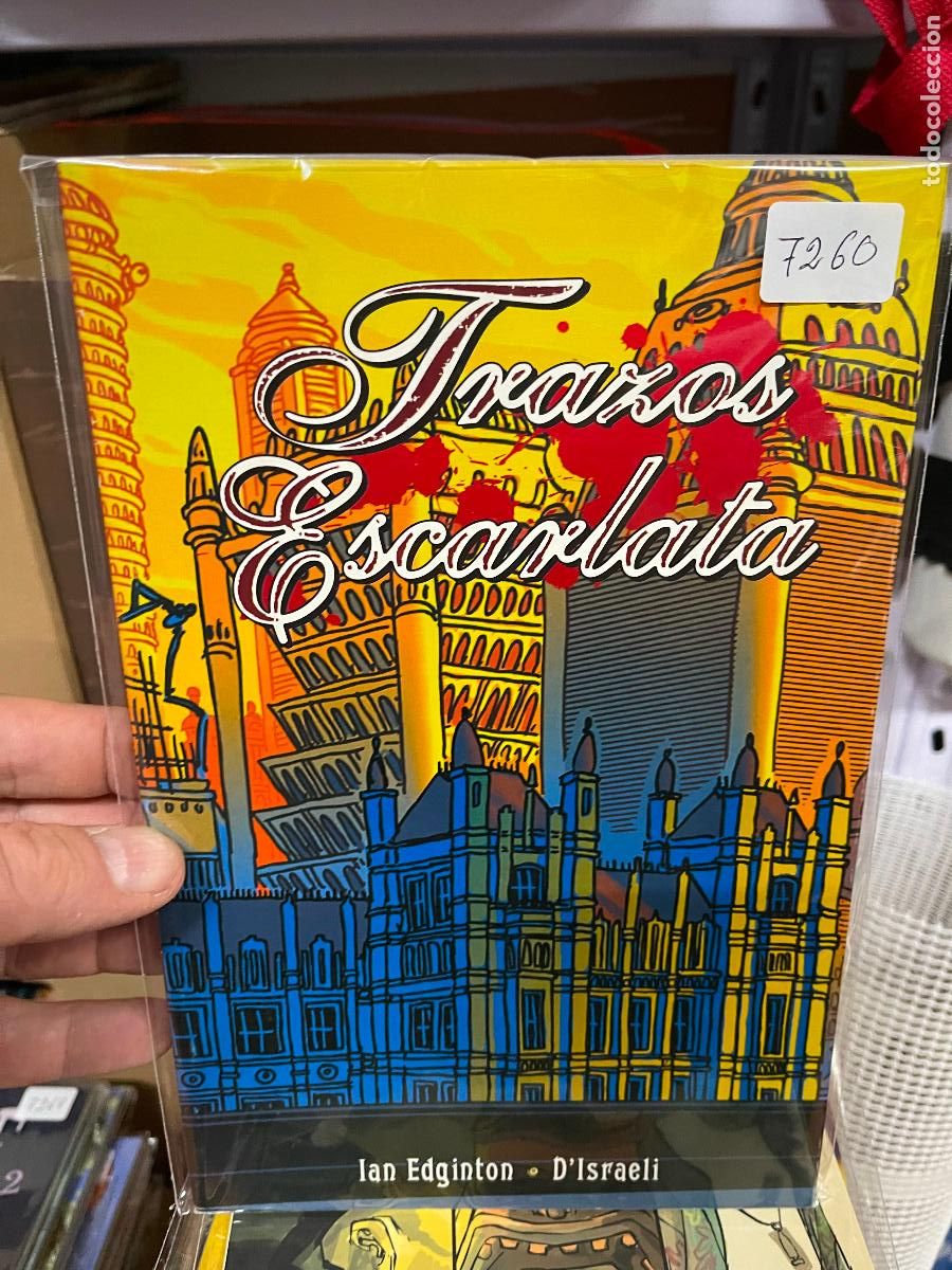 Fumetti: TRAZOS ESCARLATA DE IAN EDGINTON MUY BUEN ESTADO