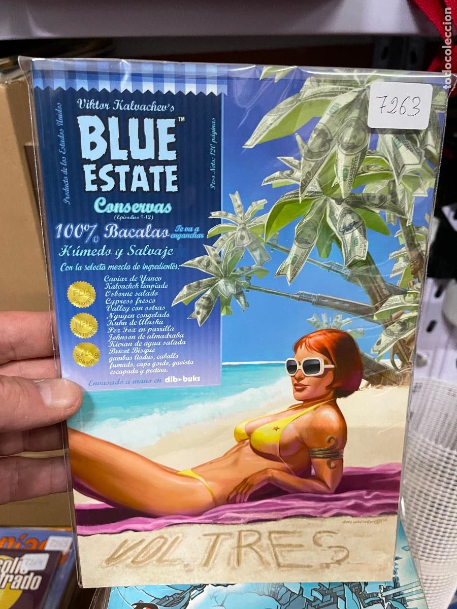 Fumetti: DIB-BUKS BLUE ESTATE VOLUMEN 3 MUY BUEN ESTADO