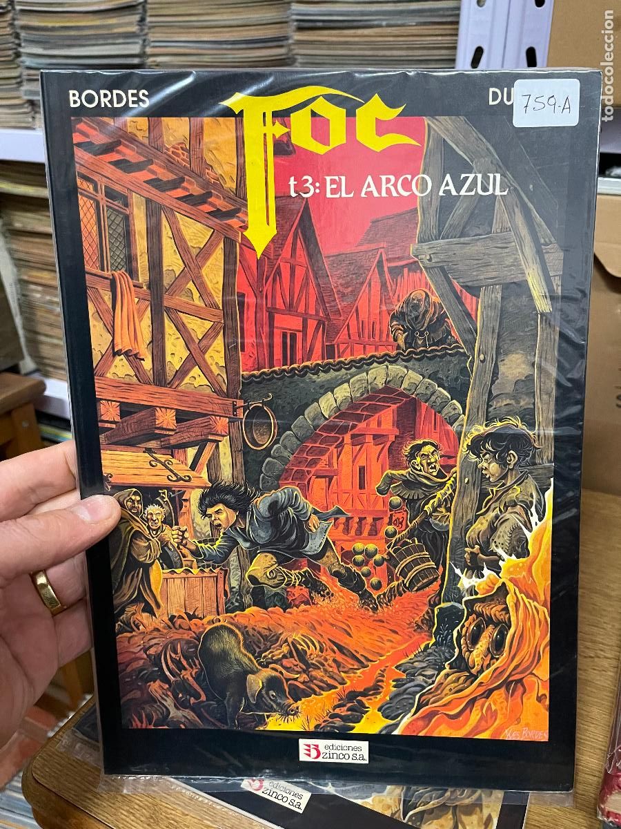 C&oacute;mics: ZINCO DC FOC NUMERO 3 MUY BUEN ESTADO
