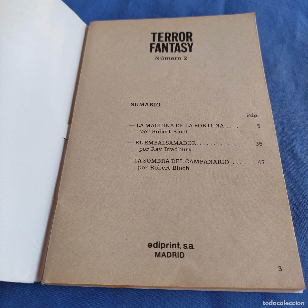 C&oacute;mics: Terror fantasy Ray Bradbury El embalsamamiento Ediprint - Foto 2